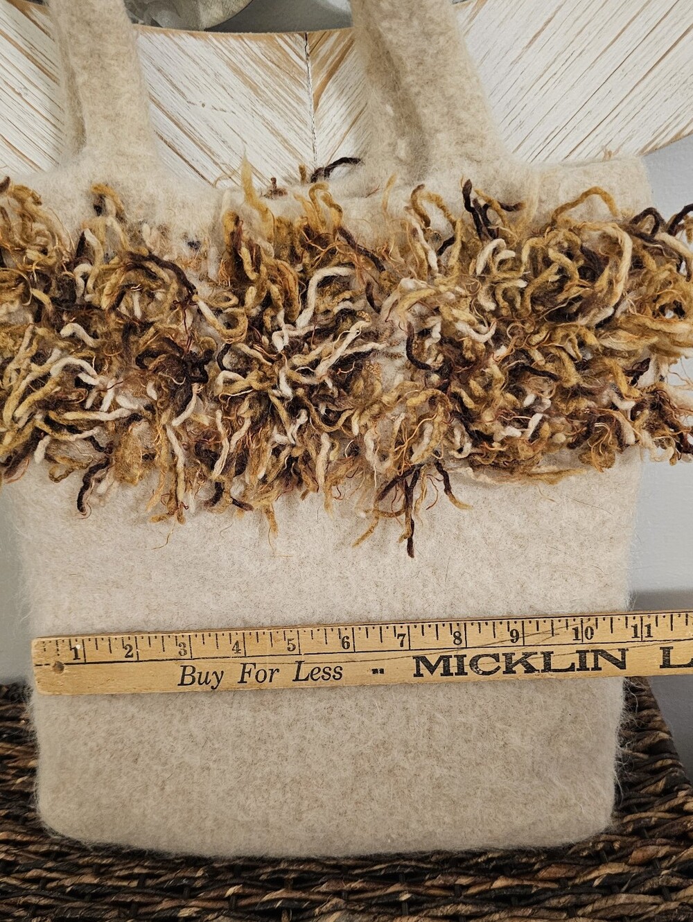 Wool Tote - Picture 5 of 6